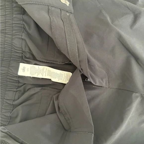 ALO Yoga Black Wide Leg Pants regular Large - Picture 3 of 4